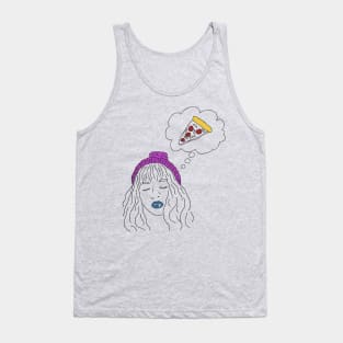 dreaming of pizza Tank Top